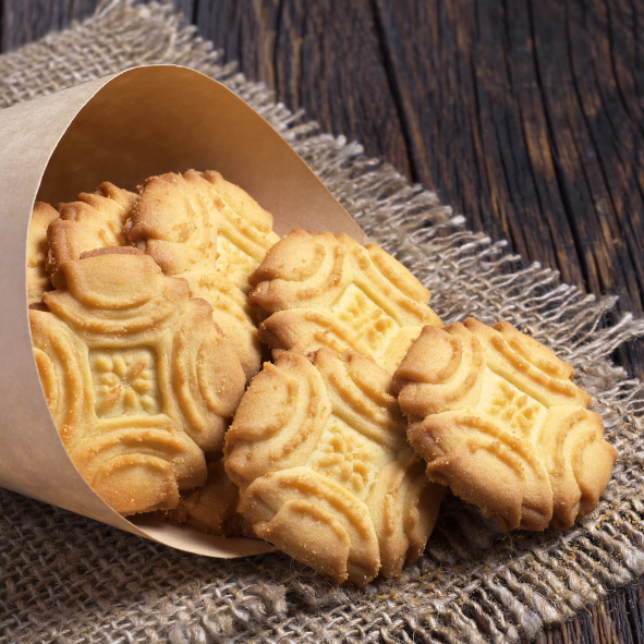 Bougie Parfum Biscuit - Gamme GOURMAND