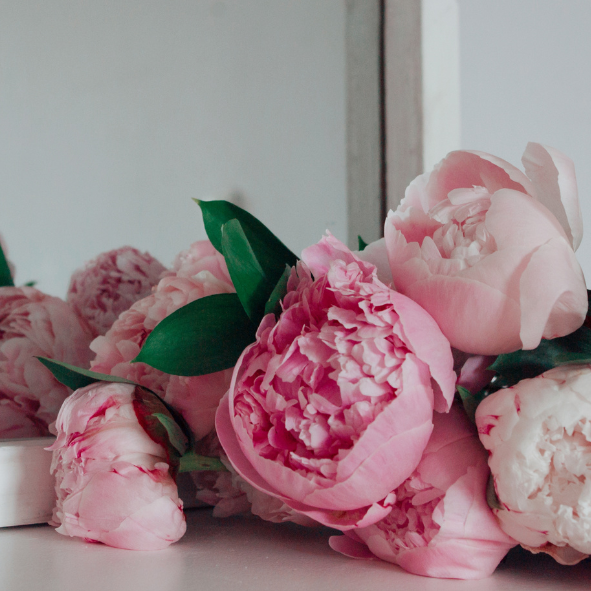 Bougie Parfum Pivoine - Gamme FLORAL