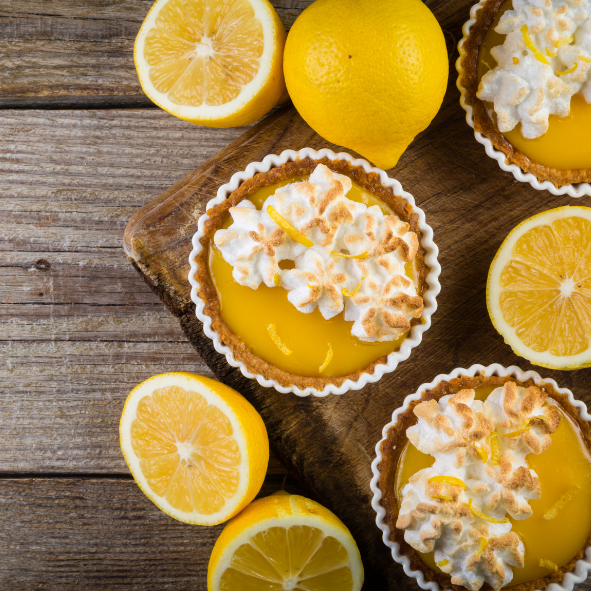 Bougie Parfum Citron Meringué - Gamme GOURMAND