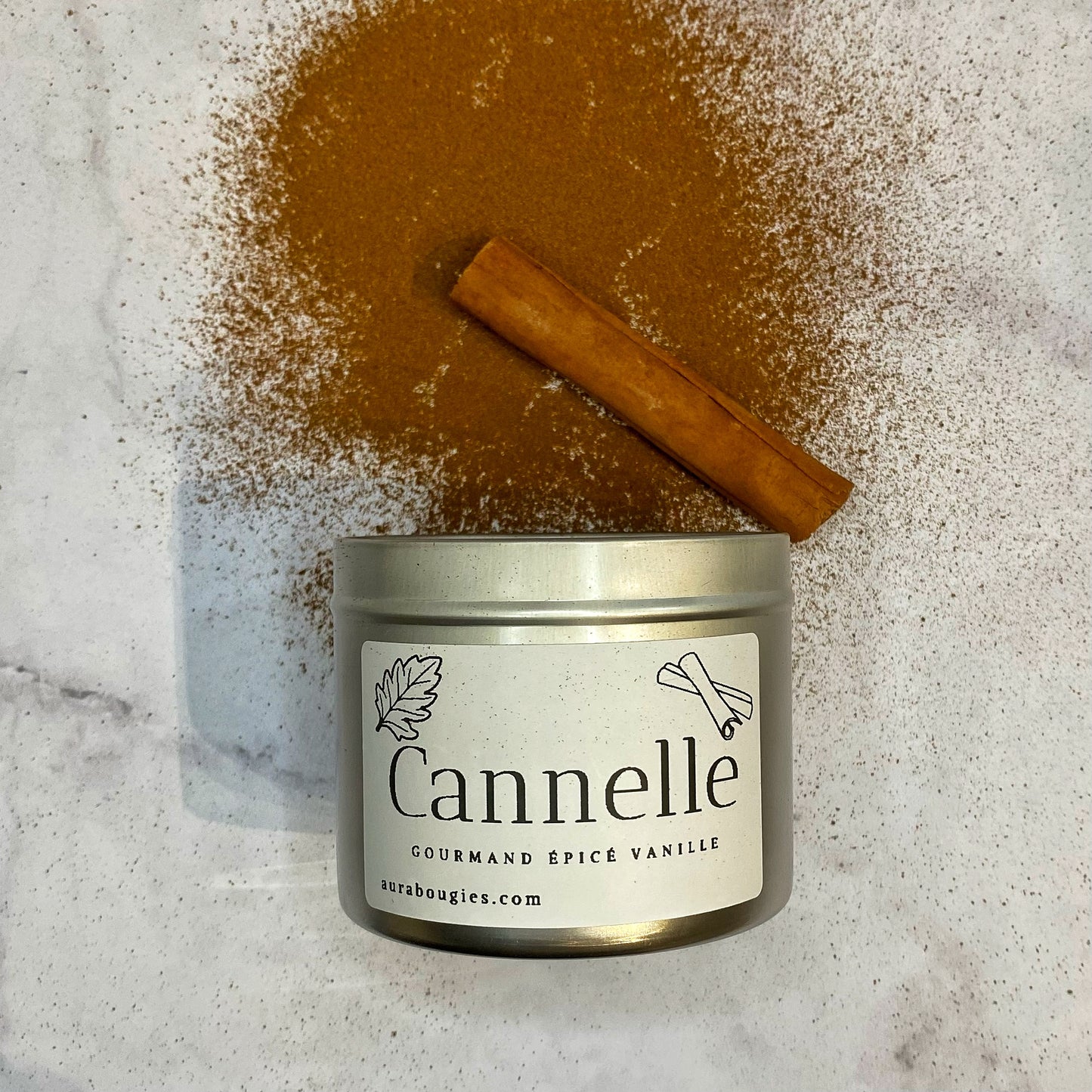 Bougie Parfum Cannelle - Gamme ÉPICÉE