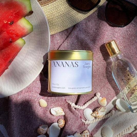 Bougie Parfum Ananas - Gamme FRUITÉE